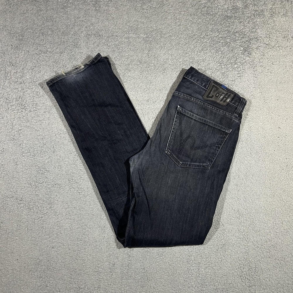 Citizens of Humanity Men's 32 Black Regular Straight Related Fit Jean #2825